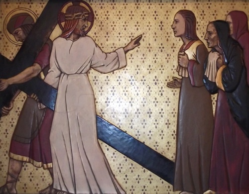 Jesus Speaks to the Weeping Women